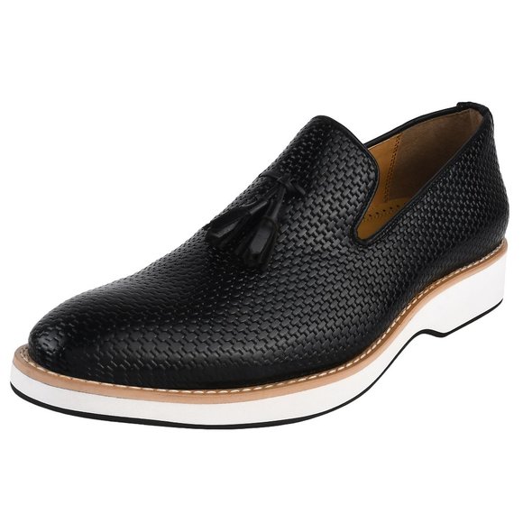 Denis Manmade Leather Casual Loafers